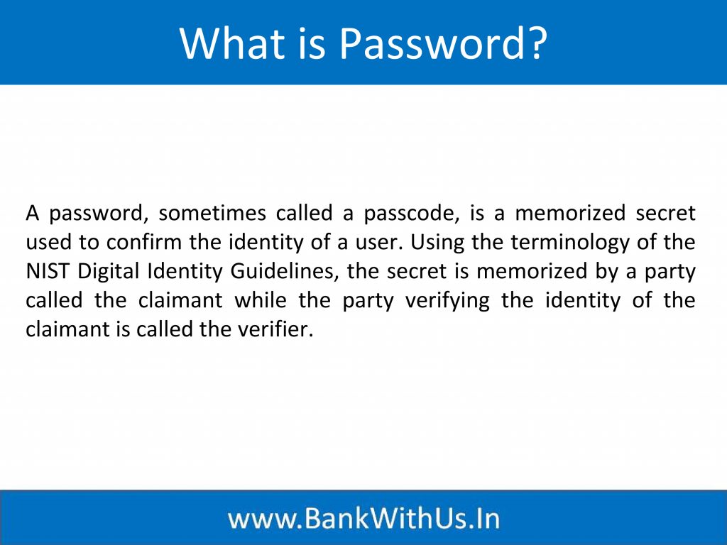 What is Password?