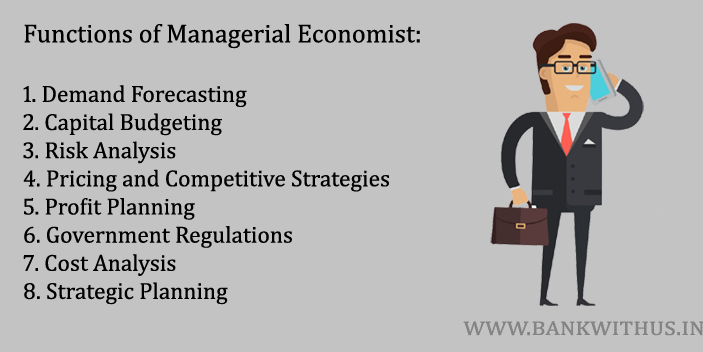 Functions of Managerial Economist