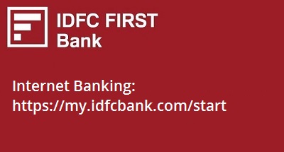 IDFC First Bank Internet Banking