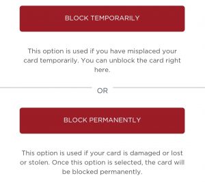 Block ATM Card using Mobile Banking Application
