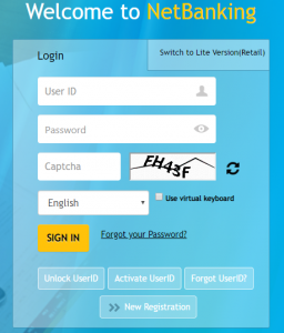 Enter User ID and Password of Canara Bank Internet Banking