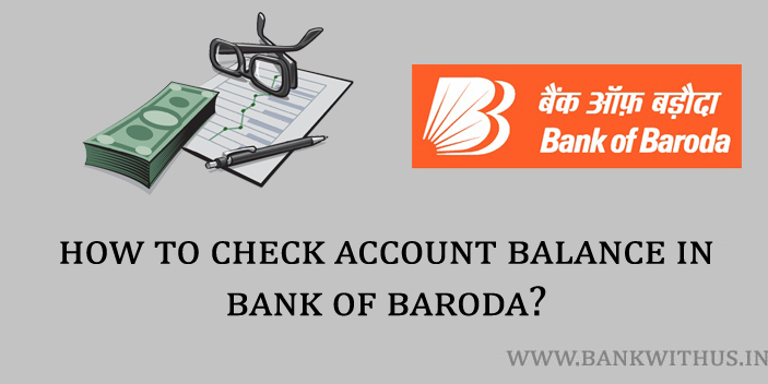 Bank of Baroda Bank Account Balance