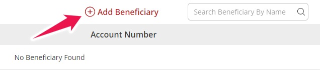 Click on Add Beneficiary