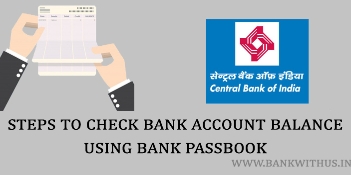 Using Passbook to Check CBI Account Balance
