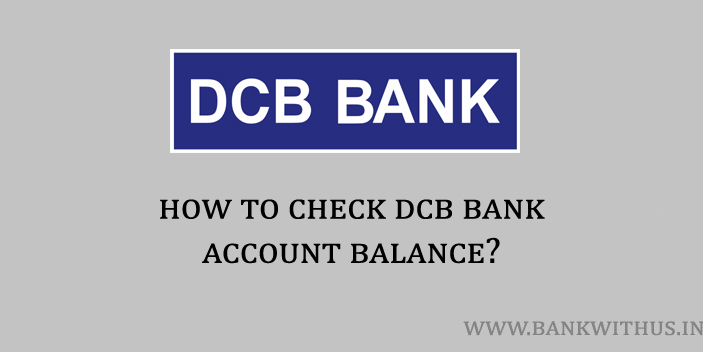 Check DCB Bank Account Balance