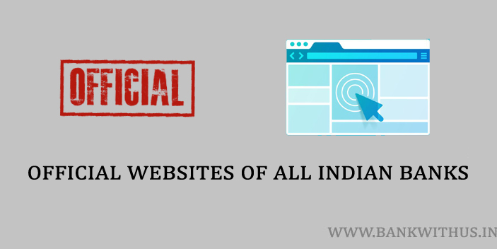 Official Websites of All Indian Banks