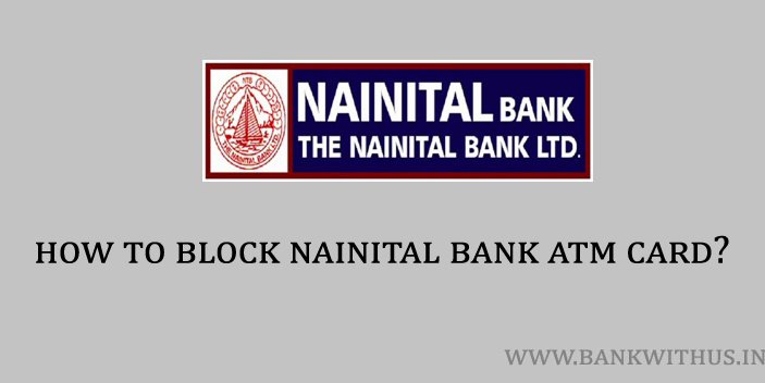 Block Nainital Bank ATM Card