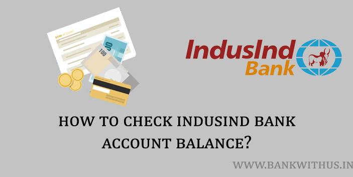 IndusInd Bank Account Balance