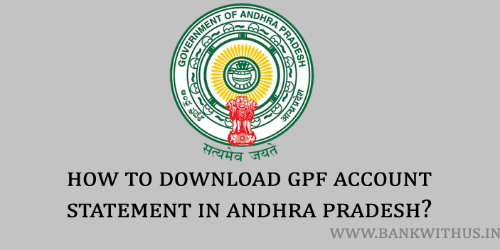 Download GPF Account Statement in Andhra Pradesh