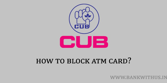 Block City Union Bank ATM Card