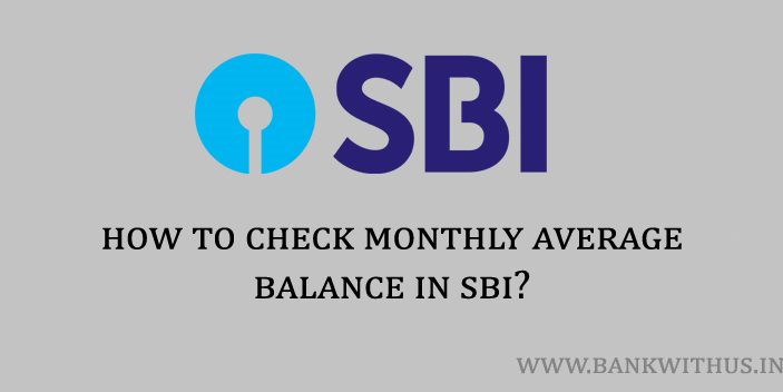 SBI Monthly Average Balance