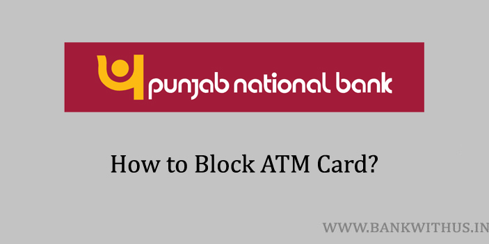 Block PNB ATM Card