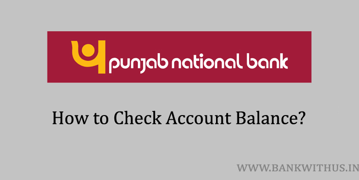 PNB Account Balance