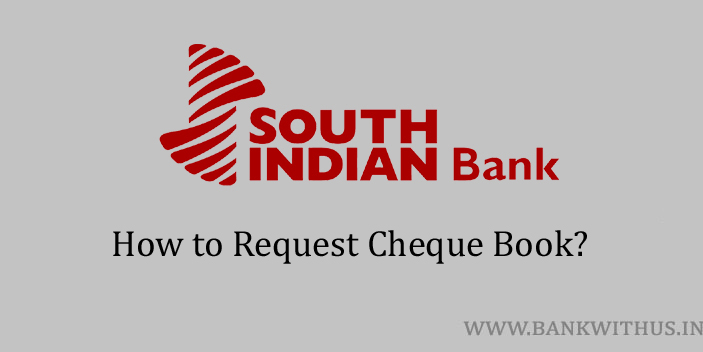 Request Cheque Book in South Indian Bank