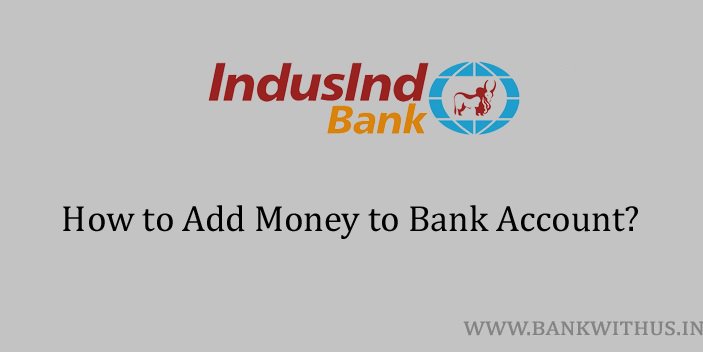 Add Money to IndusInd Bank Account