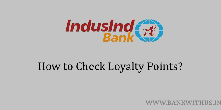 IndusInd Bank Account Loyalty Points