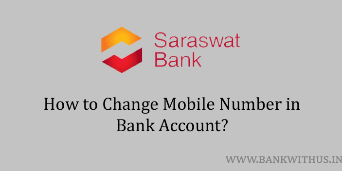 Change Mobile Number in Saraswat Bank