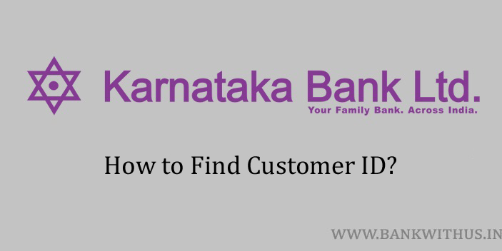Karnataka Bank Customer ID