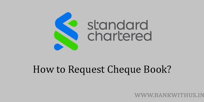 Request Cheque Book in Standard Chartered Bank