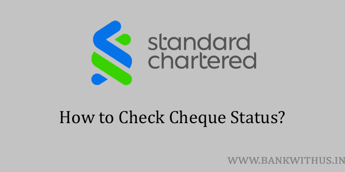 Standard Chartered Bank Cheque Status