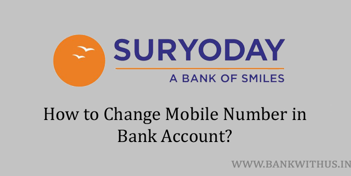 Steps to Change Mobile Number in Suryoday Small Finance Bank