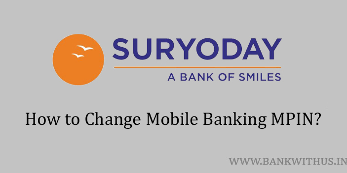 Change Suryoday Mobile Banking App MPIN