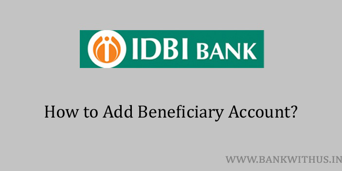 Add New Beneficiary in IDBI Bank
