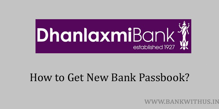 Dhanlaxmi Bank Passbook