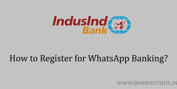 IndusInd Bank WhatsApp Banking