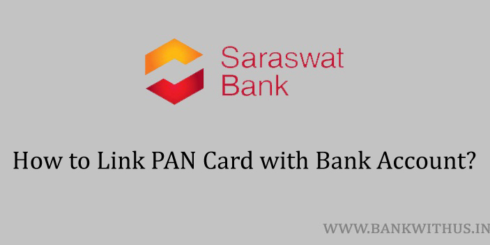 Link PAN Card with Saraswat Bank Account