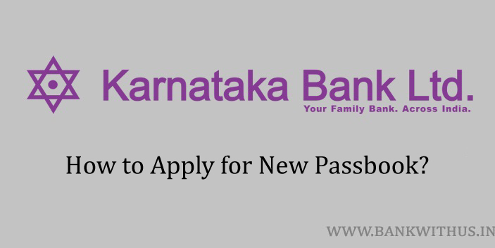 Karnataka Bank Passbook