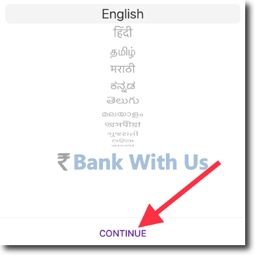 Image Explaining how any Indian Regional Change can be Set in the PhonePe App