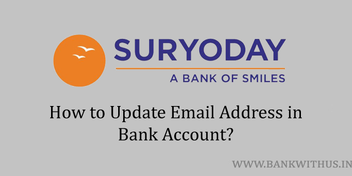 Update Email Address in Suryoday SFB